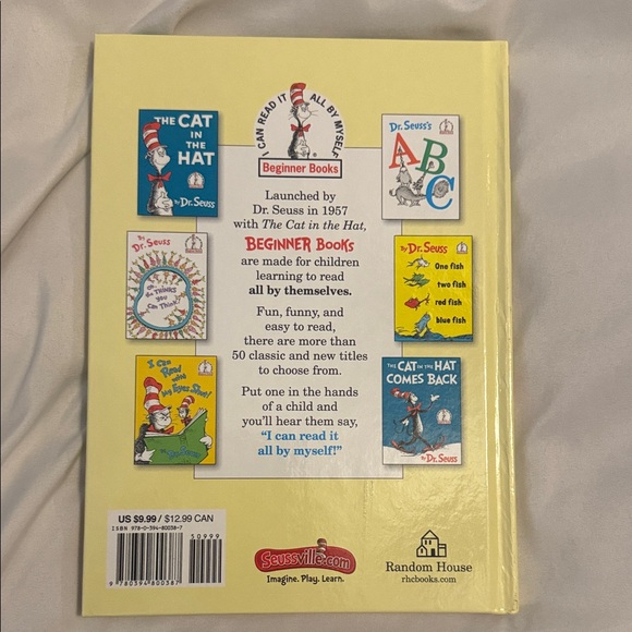 Dr. Seuss Fox in Socks Children’s Hard Cover Book - Picture 4 of 4